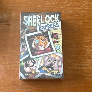 Sherlock Express Mystery Card Game - - Orange, Purple, White